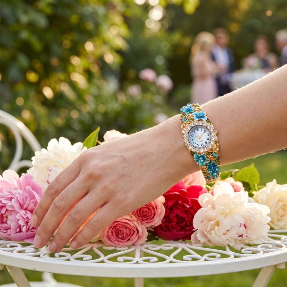 Rich In Flowers Vintage Watch  - Vintage Fashion Week ulasan dan harga