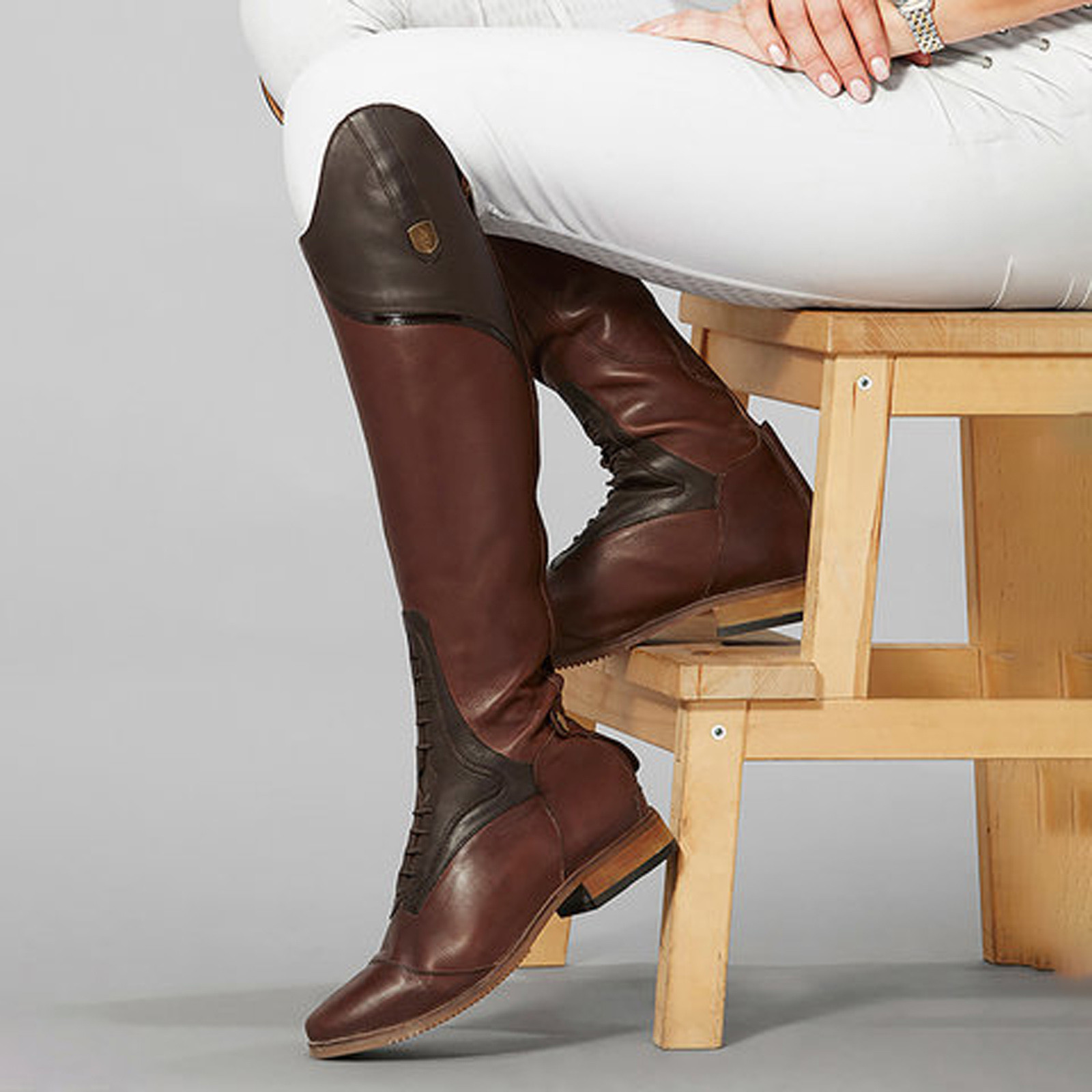 Knee High Boot Casual Boot Fas - Vintage Fashion Heels ulasan dan harga