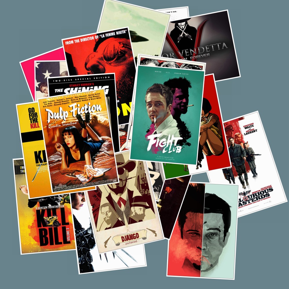 25PCS Classic Movie Posters St - Vintage Fashion Magazine ulasan dan harga