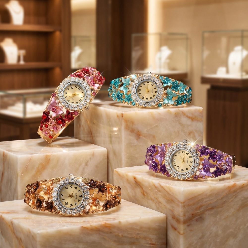 Rich In Flowers Vintage Watch  - Vintage Fashion Week ulasan dan harga