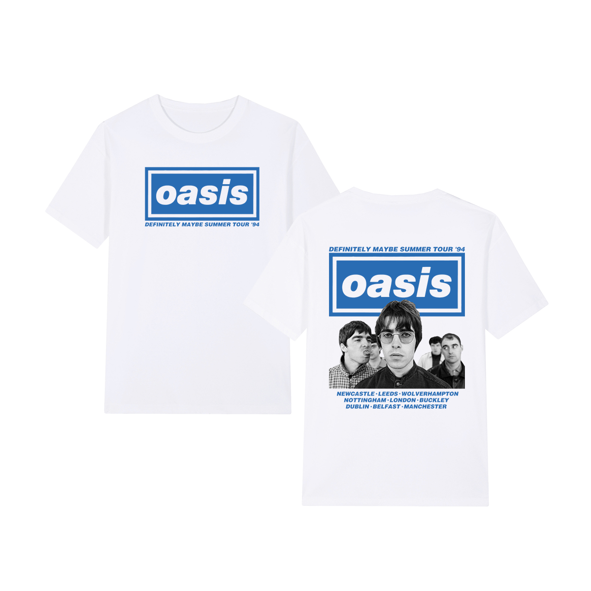 definitely maybe Oasi Band Log - Vintage Fashion Definition ulasan dan harga