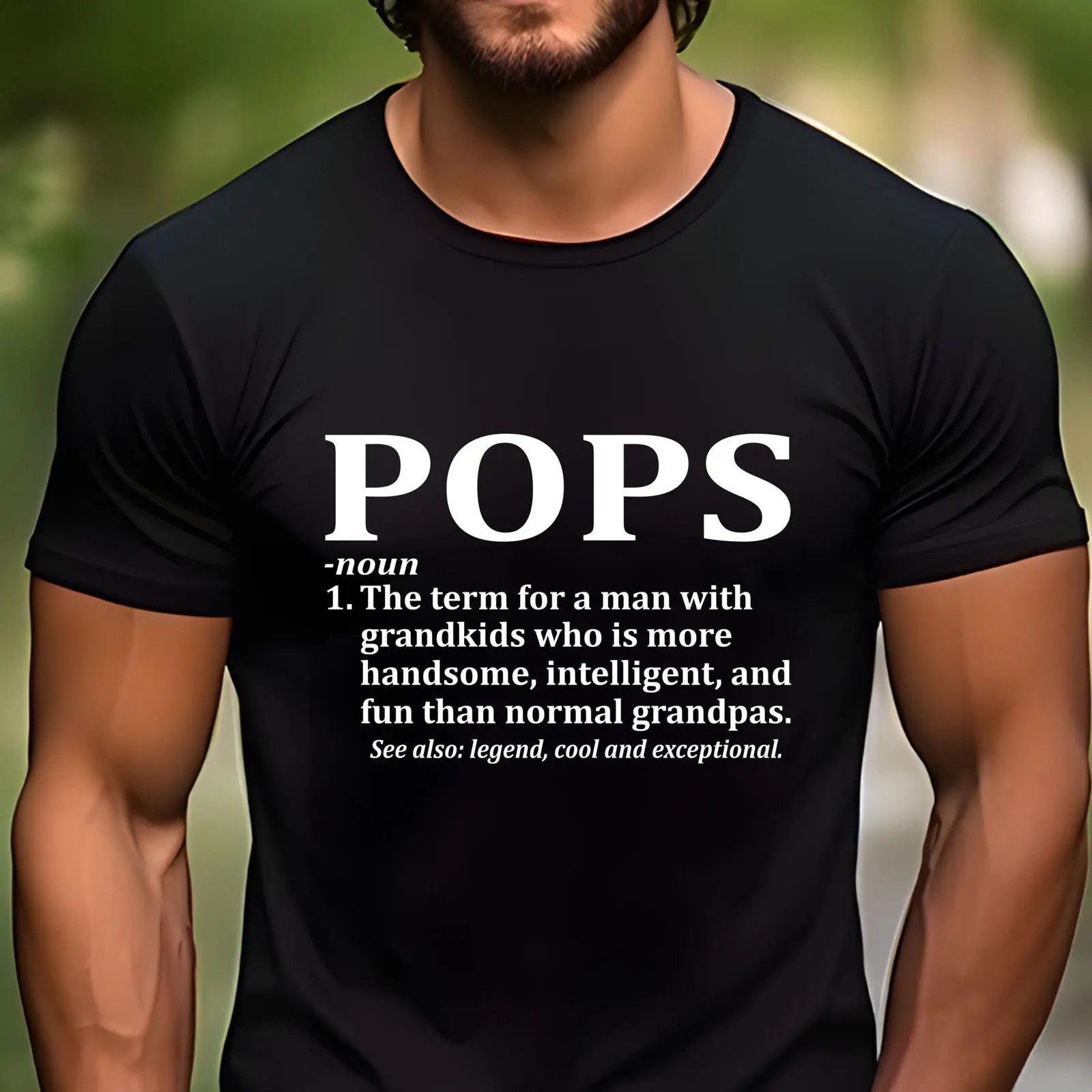 Pops Definition T Shirt Funny  - Vintage Fashion Definition ulasan dan harga