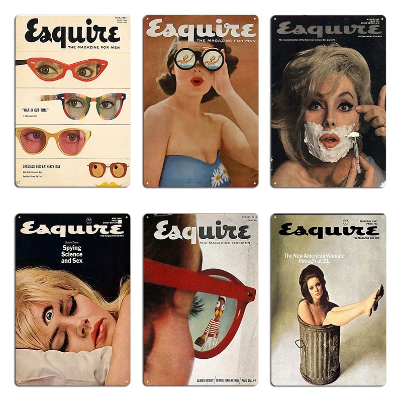 Esquire 1960s Magazine Sunglas - Vintage Fashion Magazine ulasan dan harga